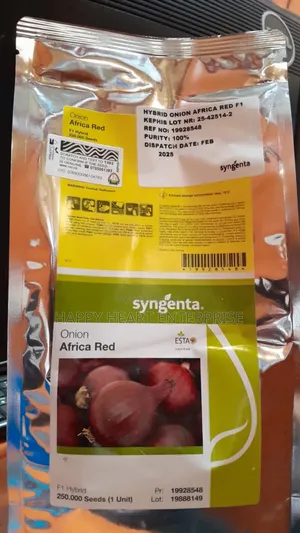 Africa Red Onion 1kg 250,000 Seeds