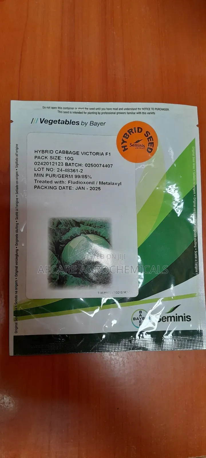 Hbrid Cabbage Victoria F1 10 Grams