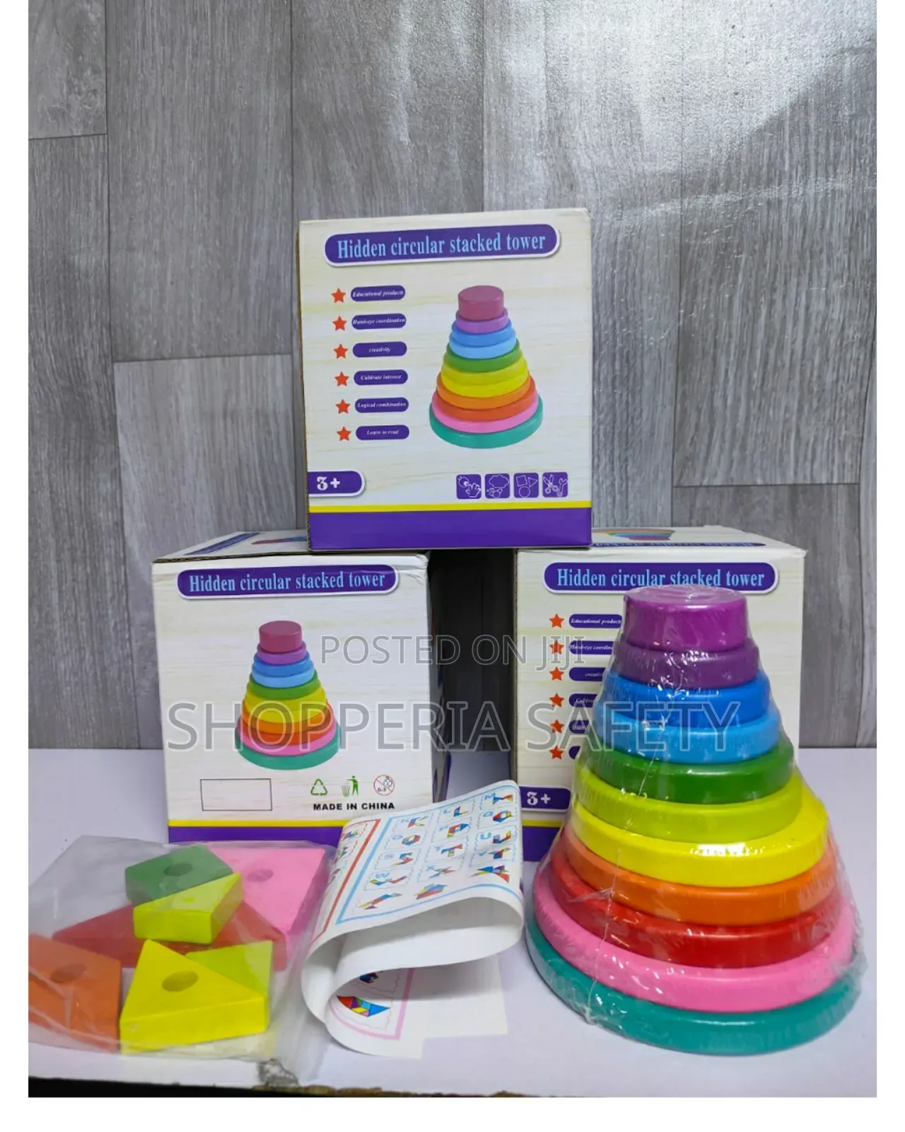 A Tower Representing a Rainbow