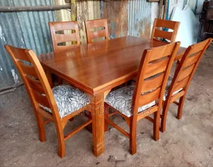 Standard Modernized Brownish Office Six Seater and a Table
