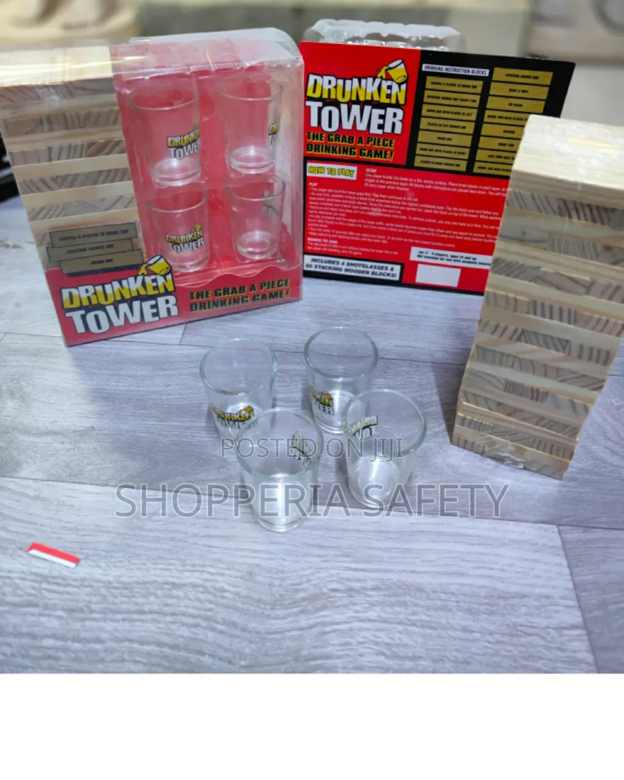 Drunken Tower [Jenga]