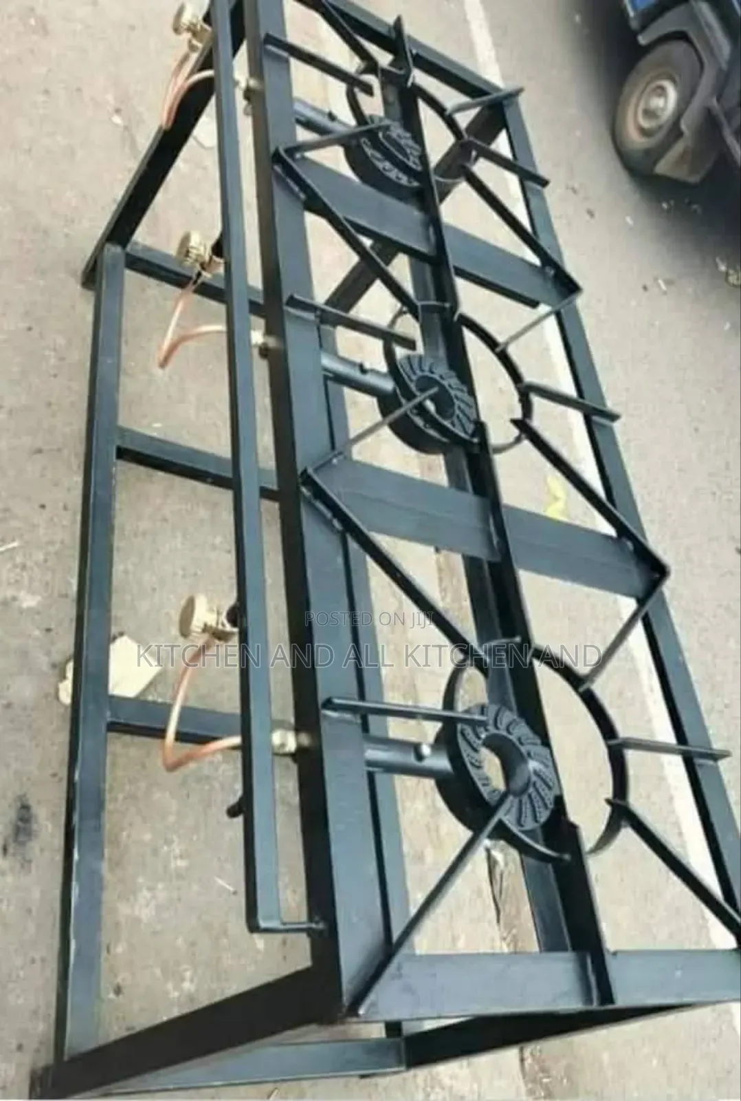 Commercial Kitchen 3 Mild Steel Burner Cooker