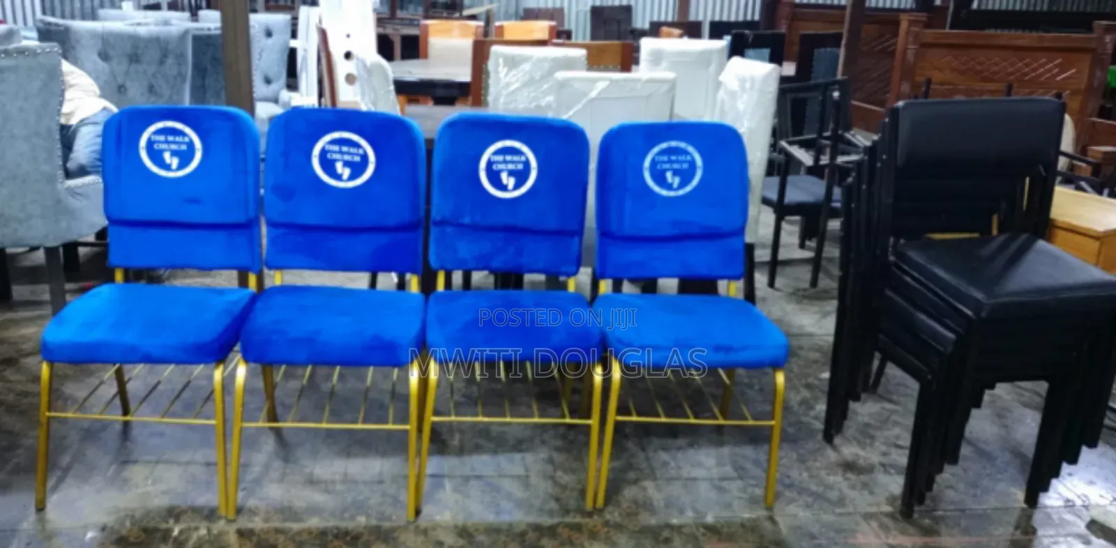Modernized Church Chairs Available