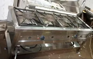 Electric Commercial 4 Burner Cooker,Ss