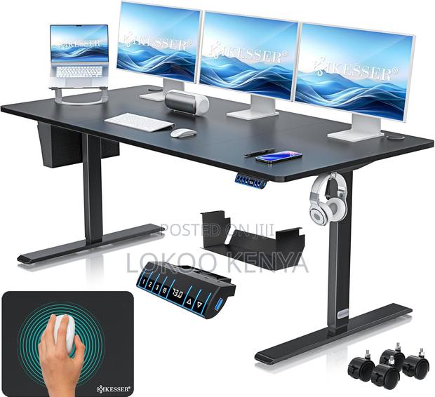 Office Desk:1.8 Meter Height Adjustment Office Desk - thumbnail 2