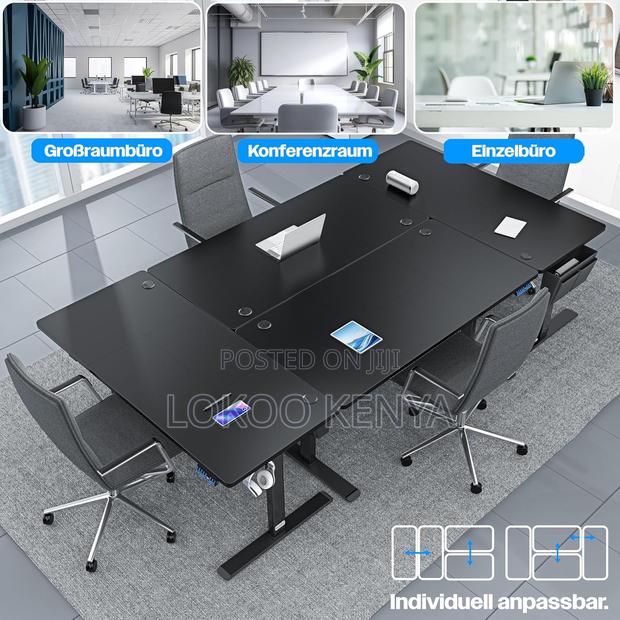 Office Desk:1.8 Meter Height Adjustment Office Desk - thumbnail 4