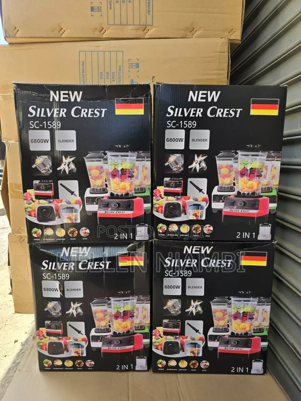 Silver Crest 2in1 Commercial Blender