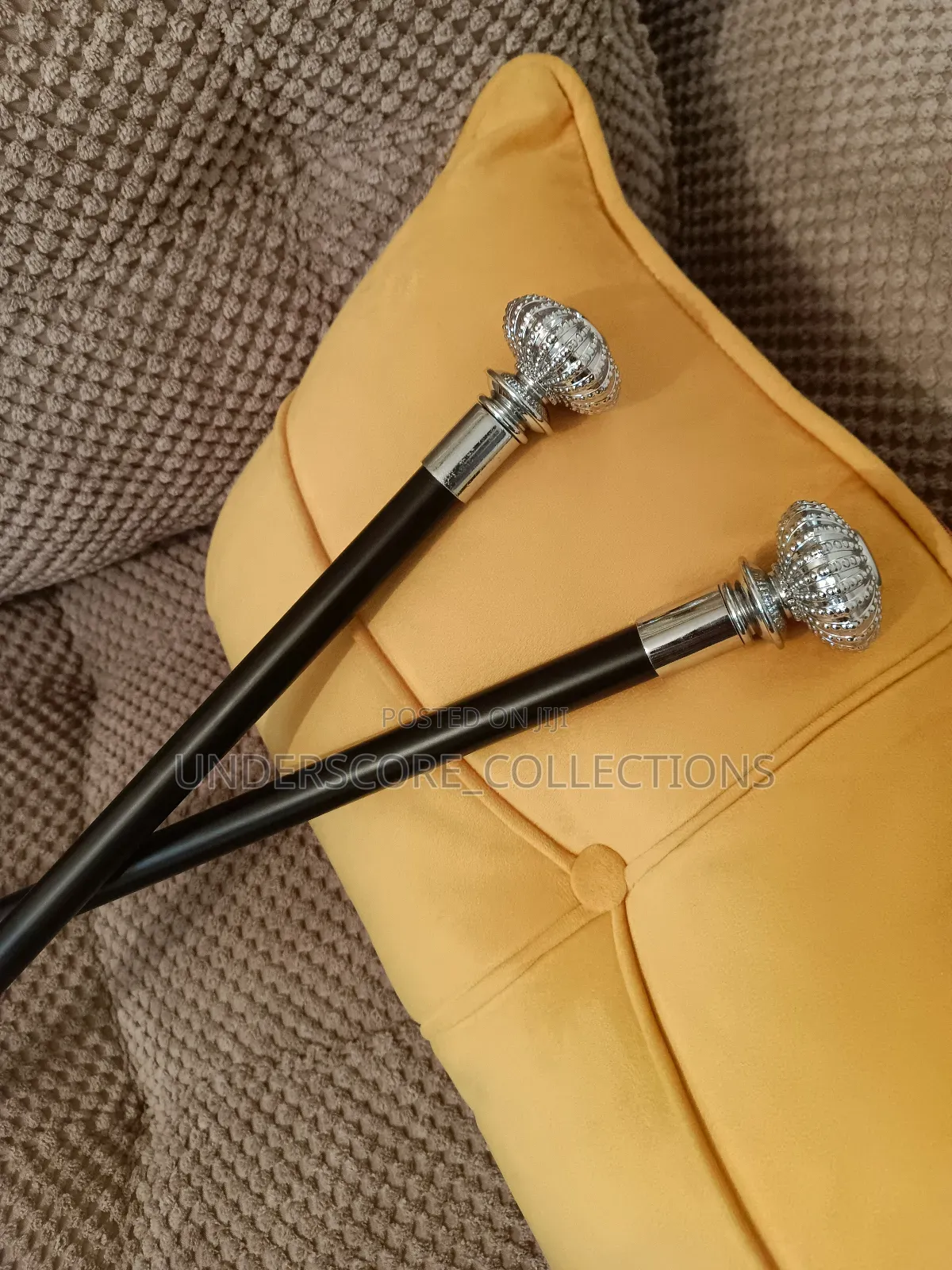 Round Neck Men Walking Stick