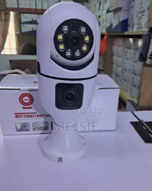 PTZ 360 Bulb WIFI Dual Lens Camera Bulb Color Night Vision