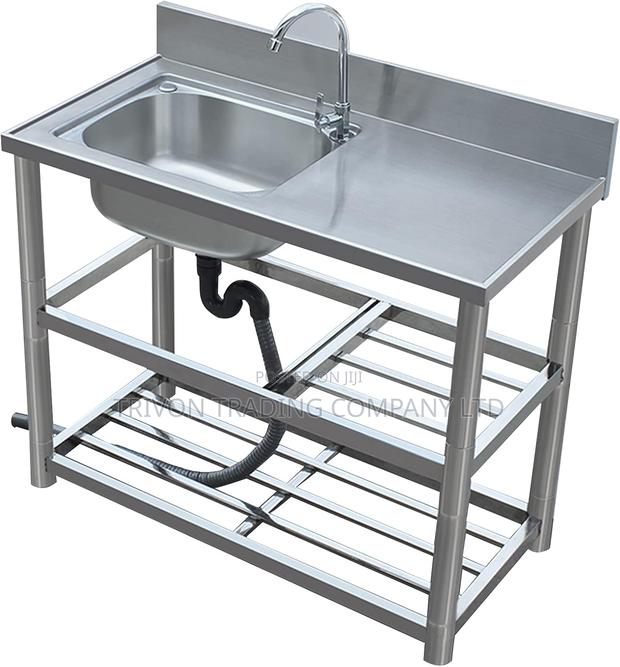 Heavy-Duty Stainless Steel Sink