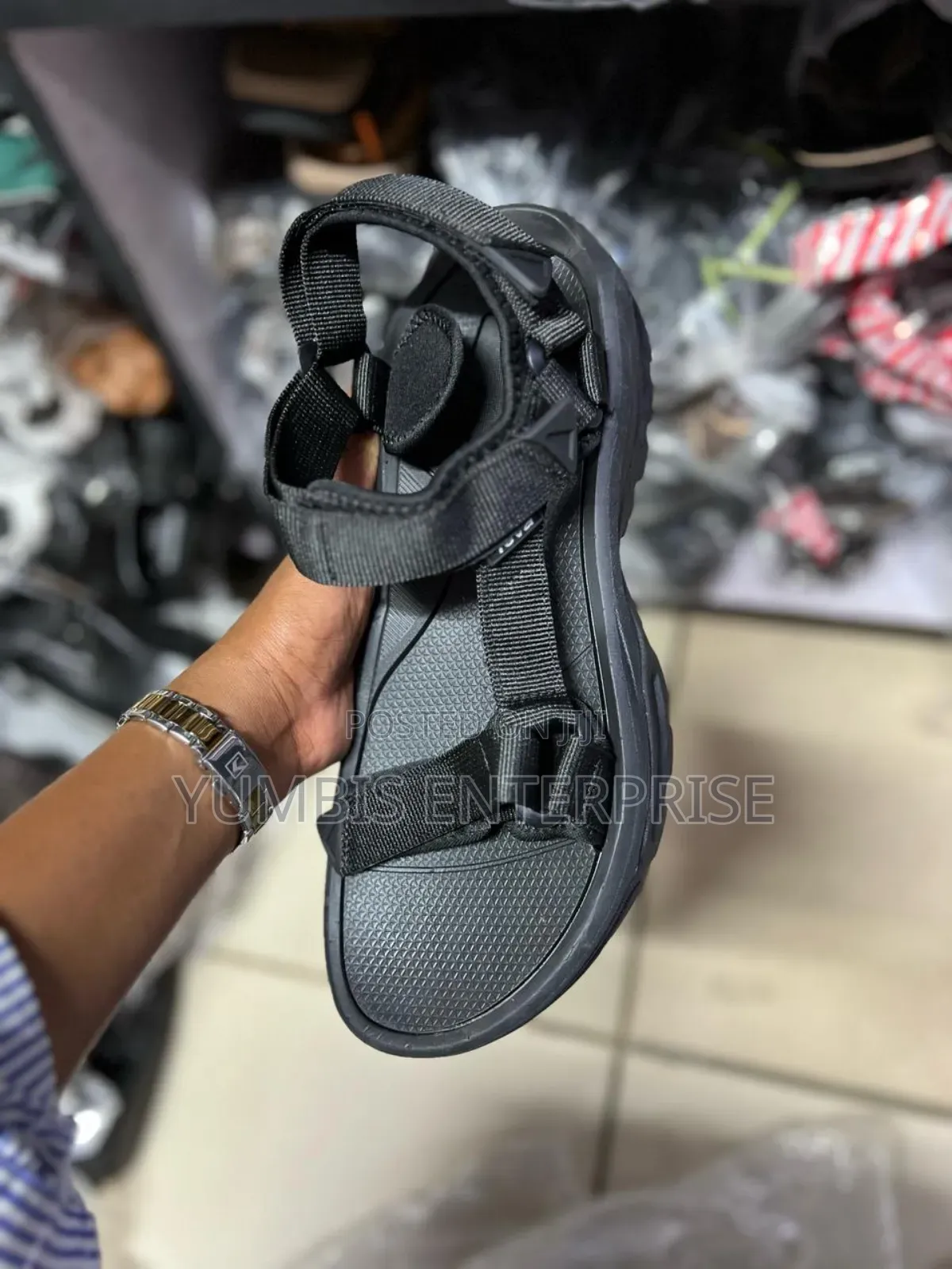 Green Color of Men's (TEVA) Opens/Shoes