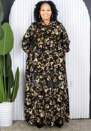 Classy Floral Maxi Dress. Cutesy 