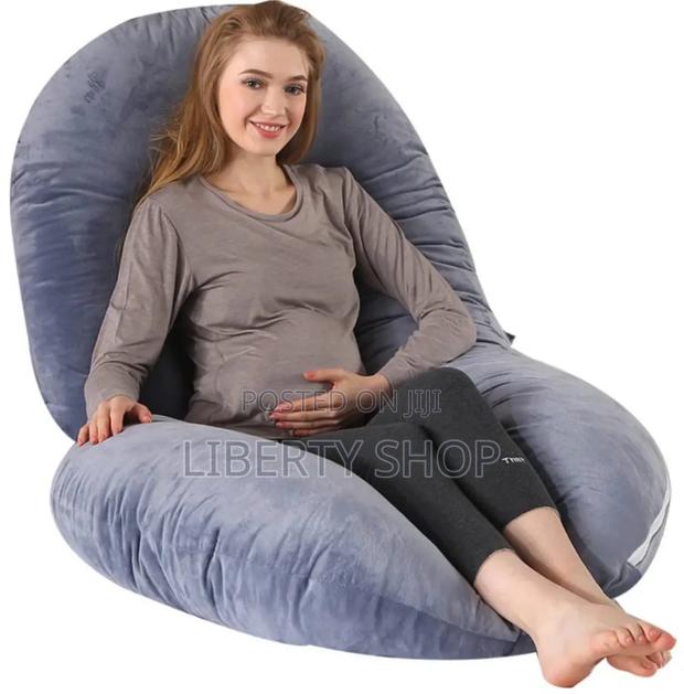 Velvet Imported Pregnancy Pillow - thumbnail 2