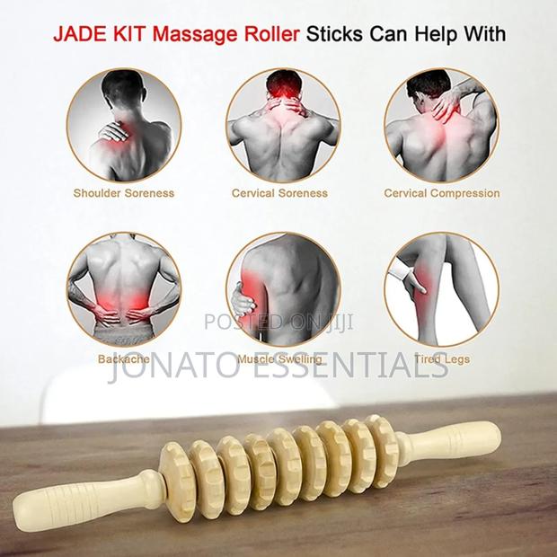 Wood Therapy Massage Tool Roller Stick - thumbnail 4
