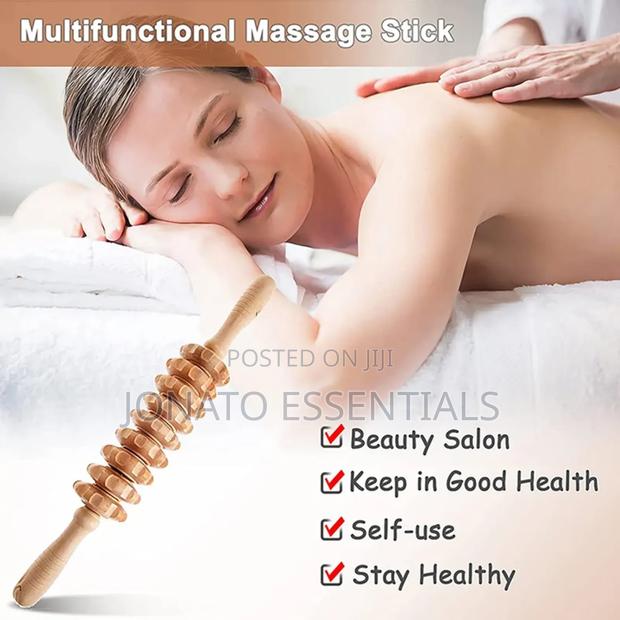 Wood Therapy Massage Tool Roller Stick - thumbnail 6