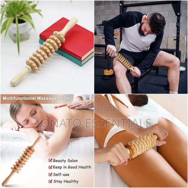 Wood Therapy Massage Tool Roller Stick - main view