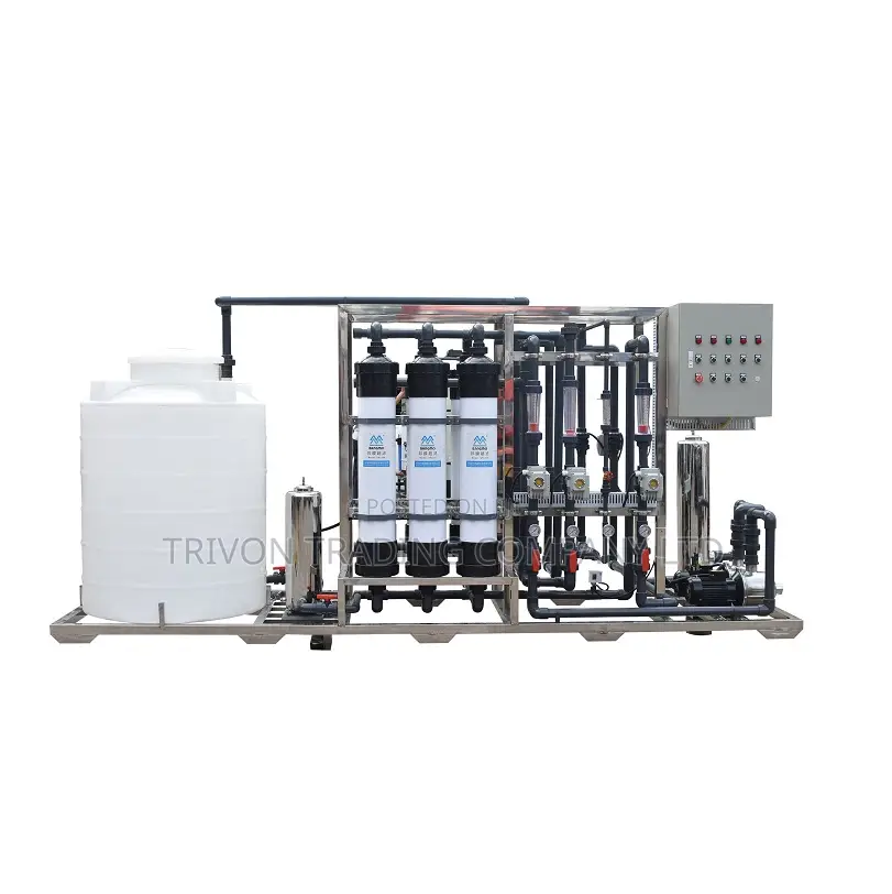 1000 LPH Industrial UF Water Purification System