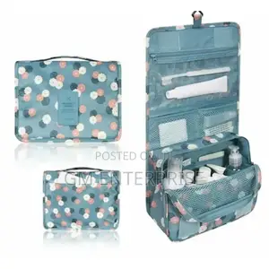Foldable Make-Up/ Cosmetic Bag