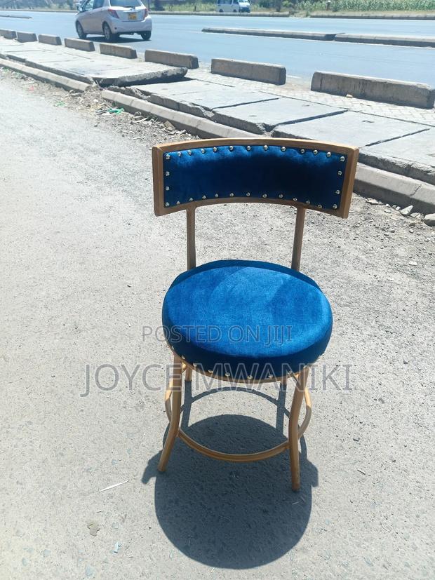 Restaurant Chair, Navy Blue  - main view