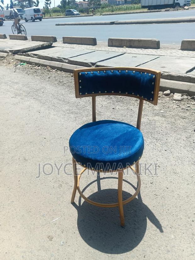 Restaurant Chair, Navy Blue  - thumbnail 2