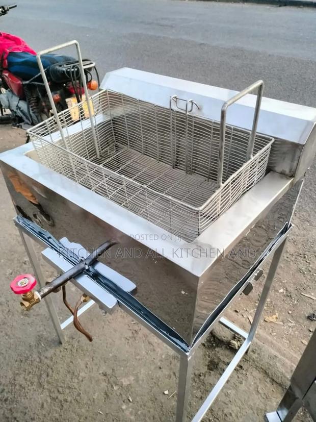 Single Basin Mandazi Fryer