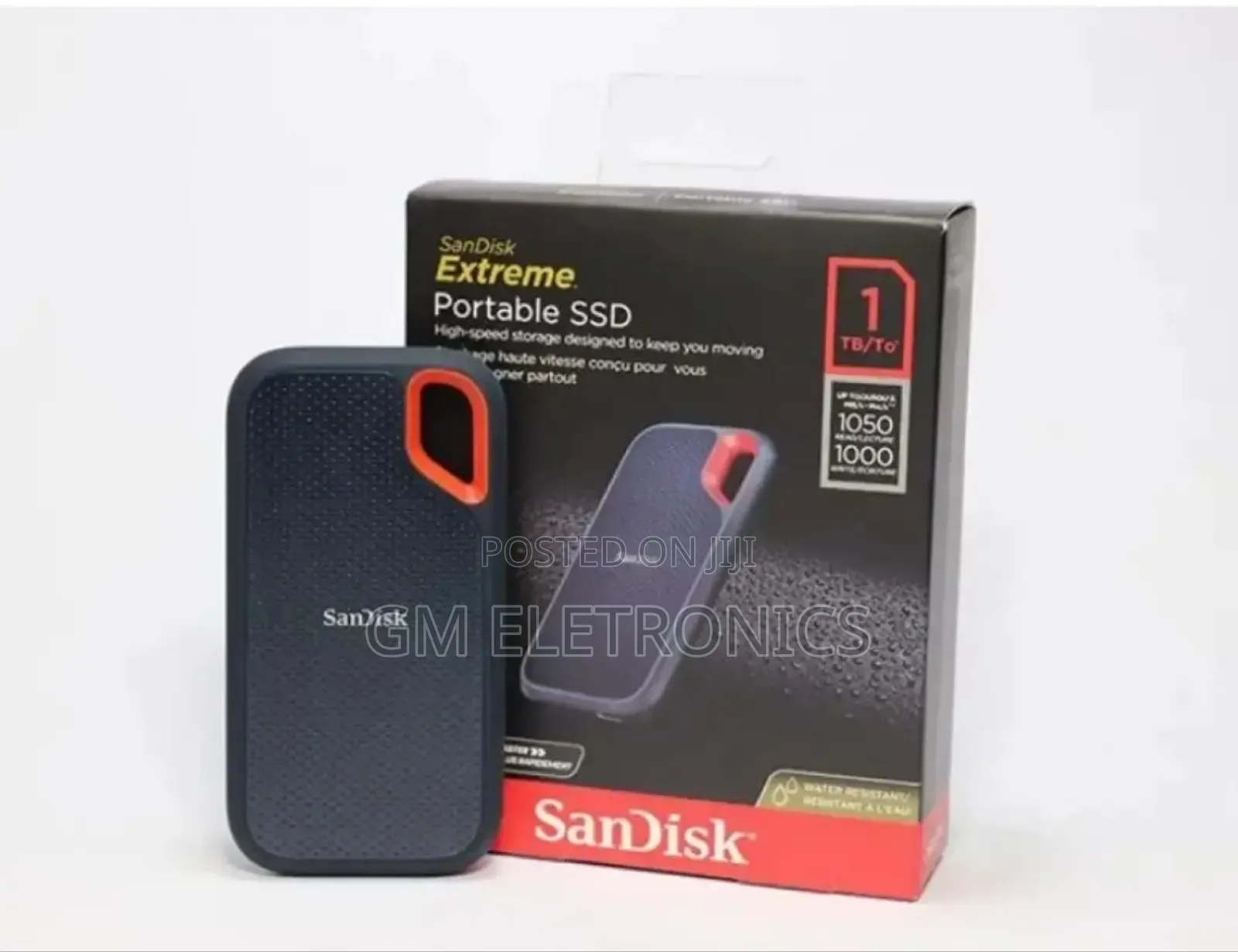 Sandisk Extreme 1tb Portable Usb-c SSD V2 (1050mb/S).