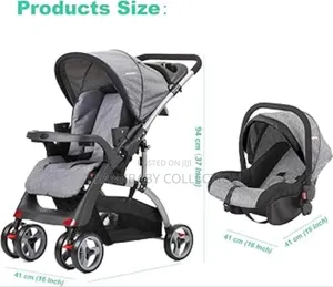 Brand New 3-in-1 Baby Pram Stroller
