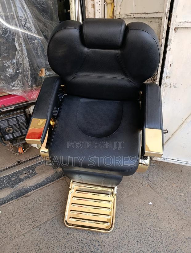 Executive Jumbo Barber Chair Gold Version