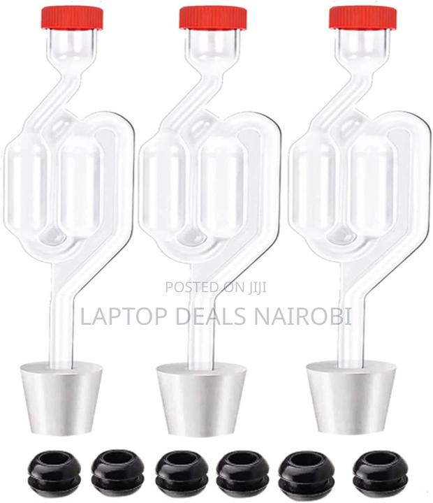 Twin Bubble Airlocks Set, Airlocks for Fermenting