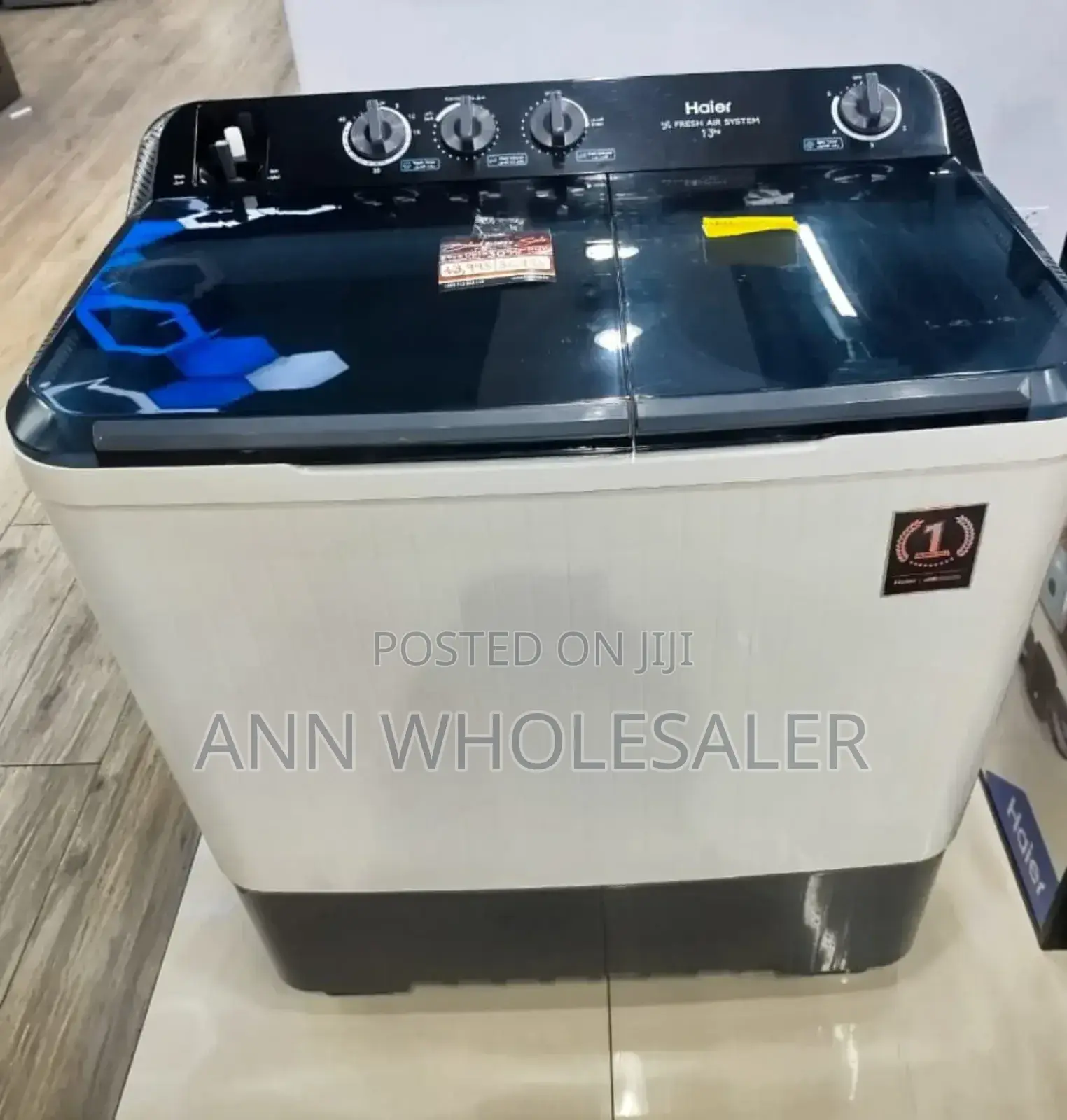 Good Working Haier 13 KGS Washing Machine Twin Tub T/7