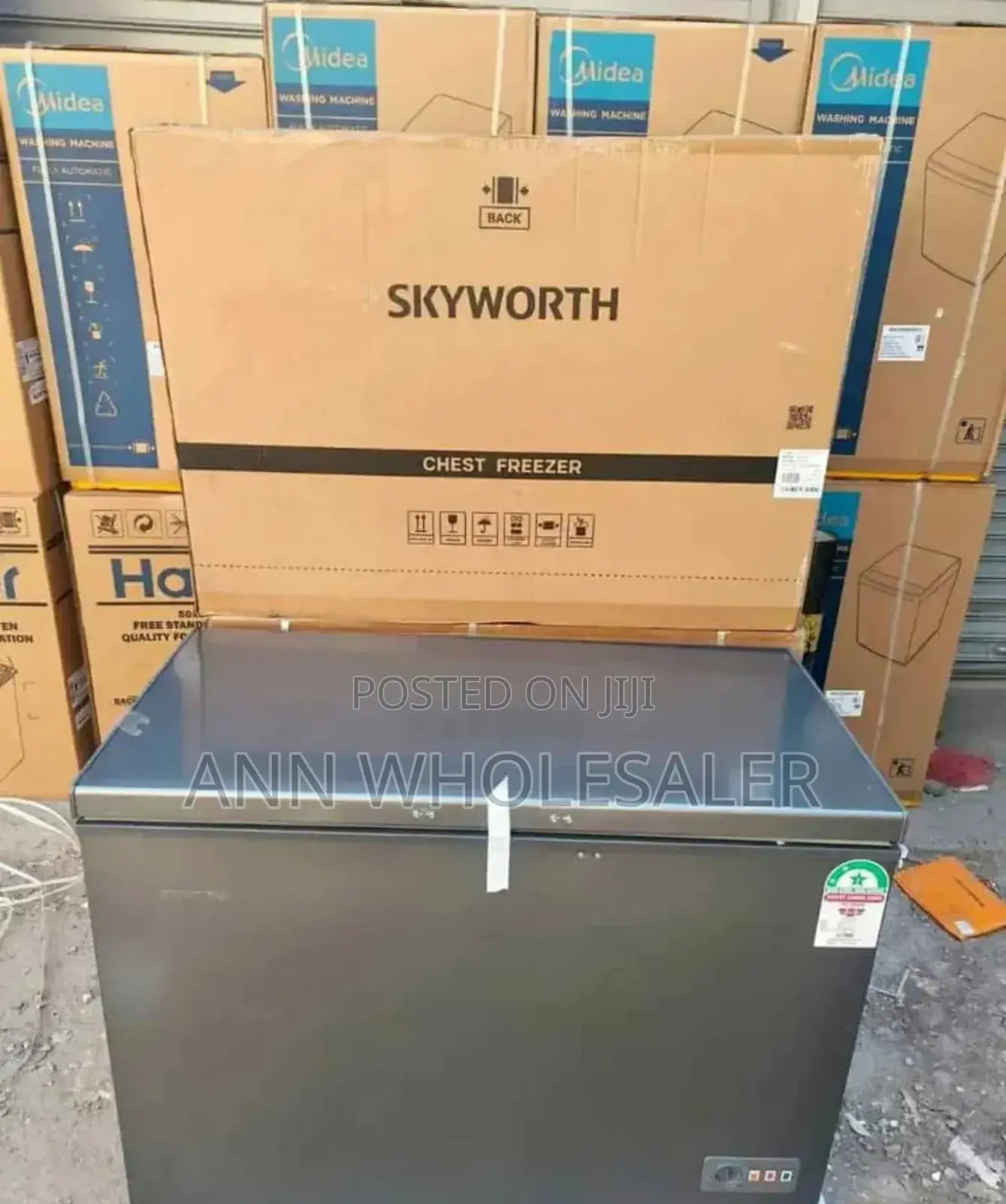 With Warranty Skyworth 246 Litres Freezer S/5