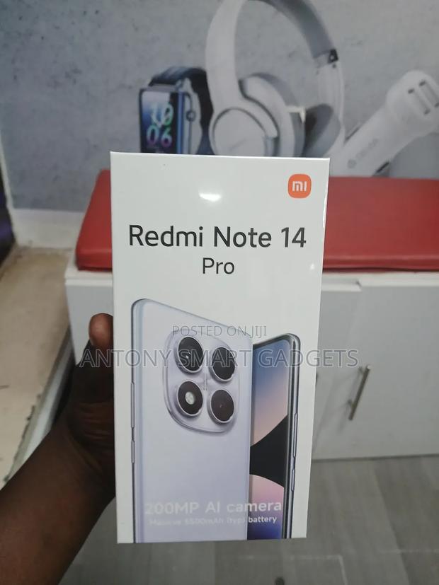 New Xiaomi Redmi Note 14 Pro 256 GB Black