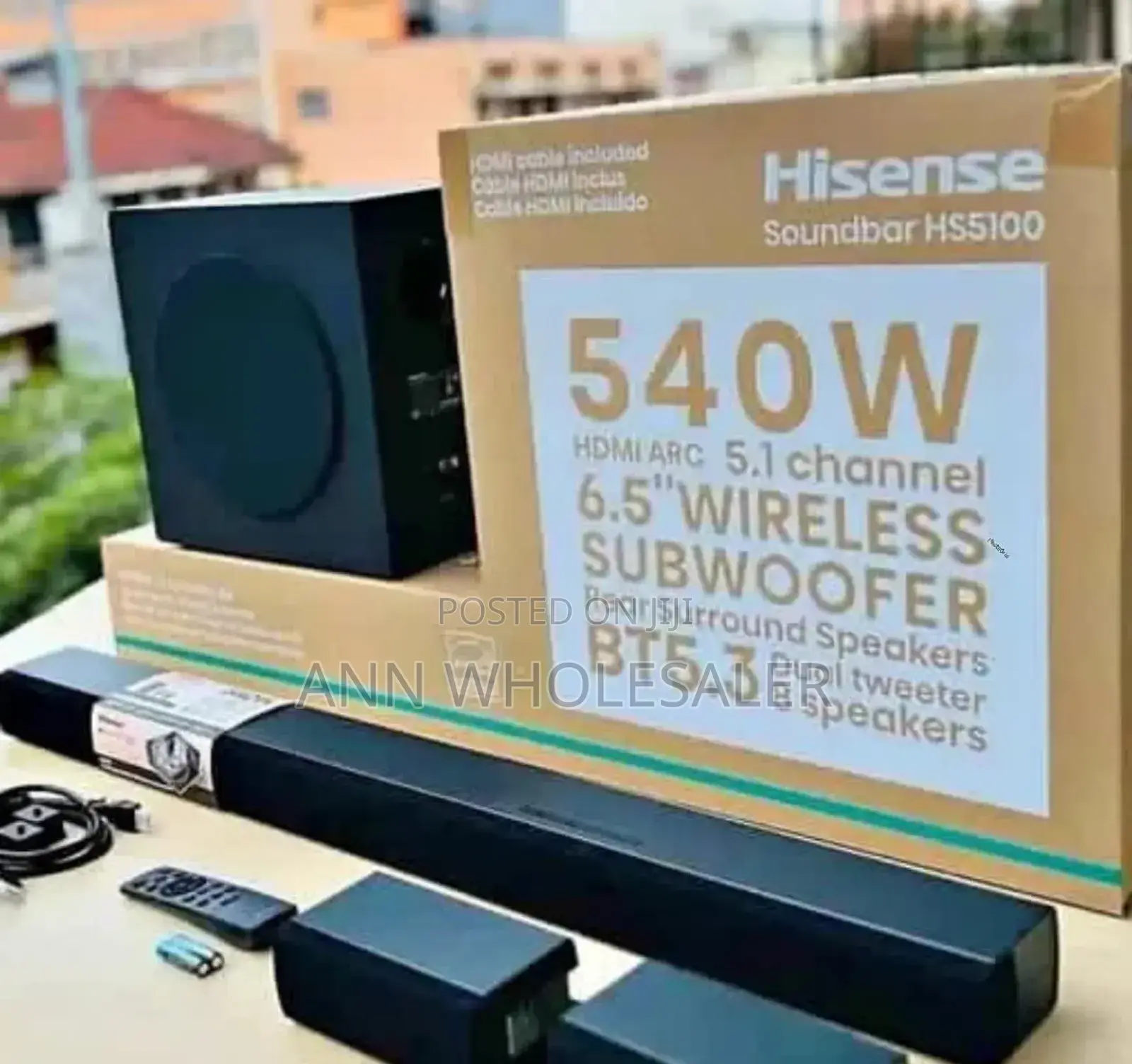 540 Watts Hisense Soundbar Hs5200
