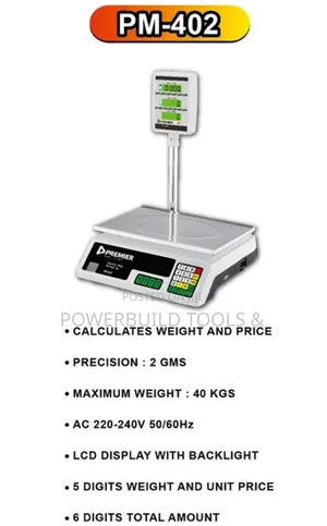 Digital Weighing Scale 40kgs