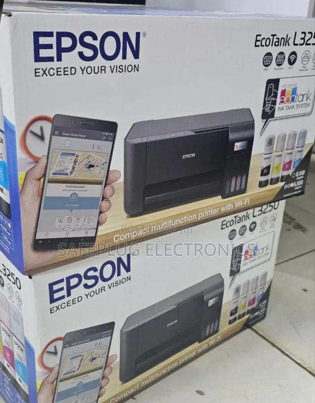 Ink Printer Machine - Epson All-in-1 L3250 Printer/ Scanner - main view