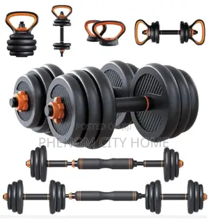 50kg 6in 1 Dumbbell/Kettlebell