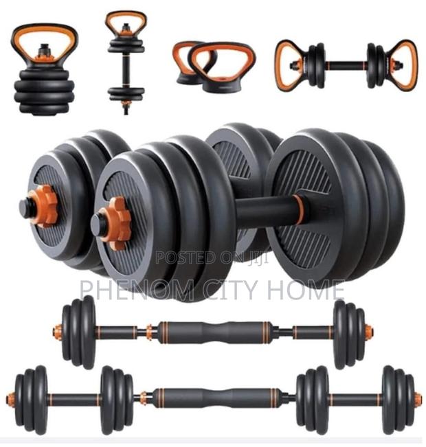 50kg 6in 1 Dumbbell/Kettlebell