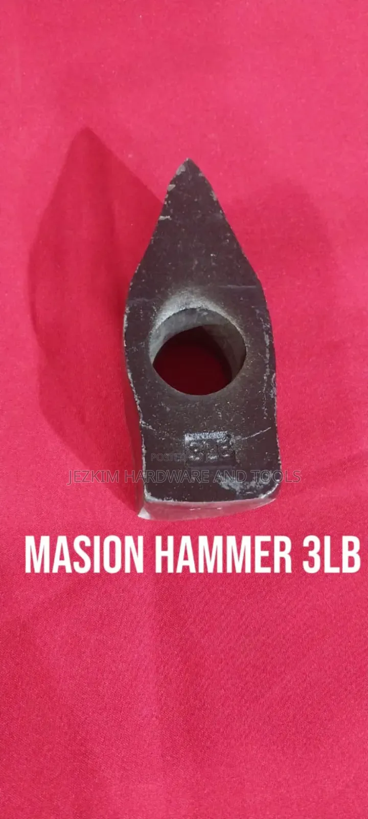 Mason Hammer Wooden Hundle