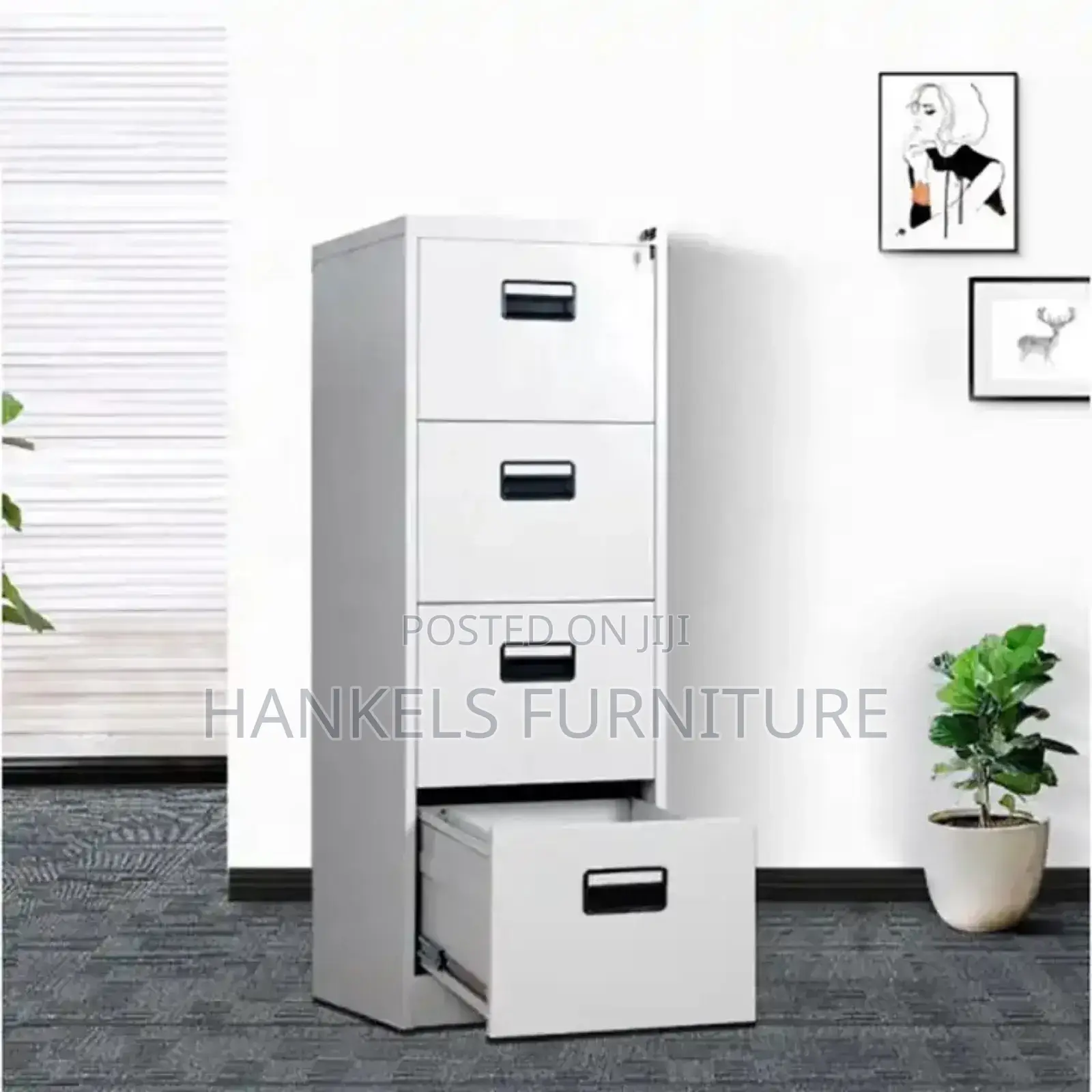 Four-Drawer Filling Cabinet