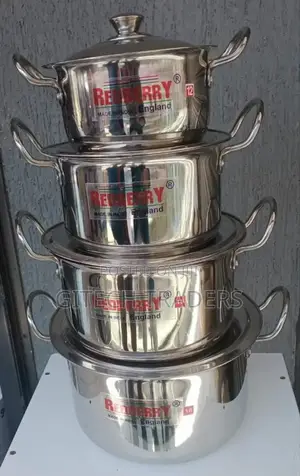 8 Pc Stainless Sufuria