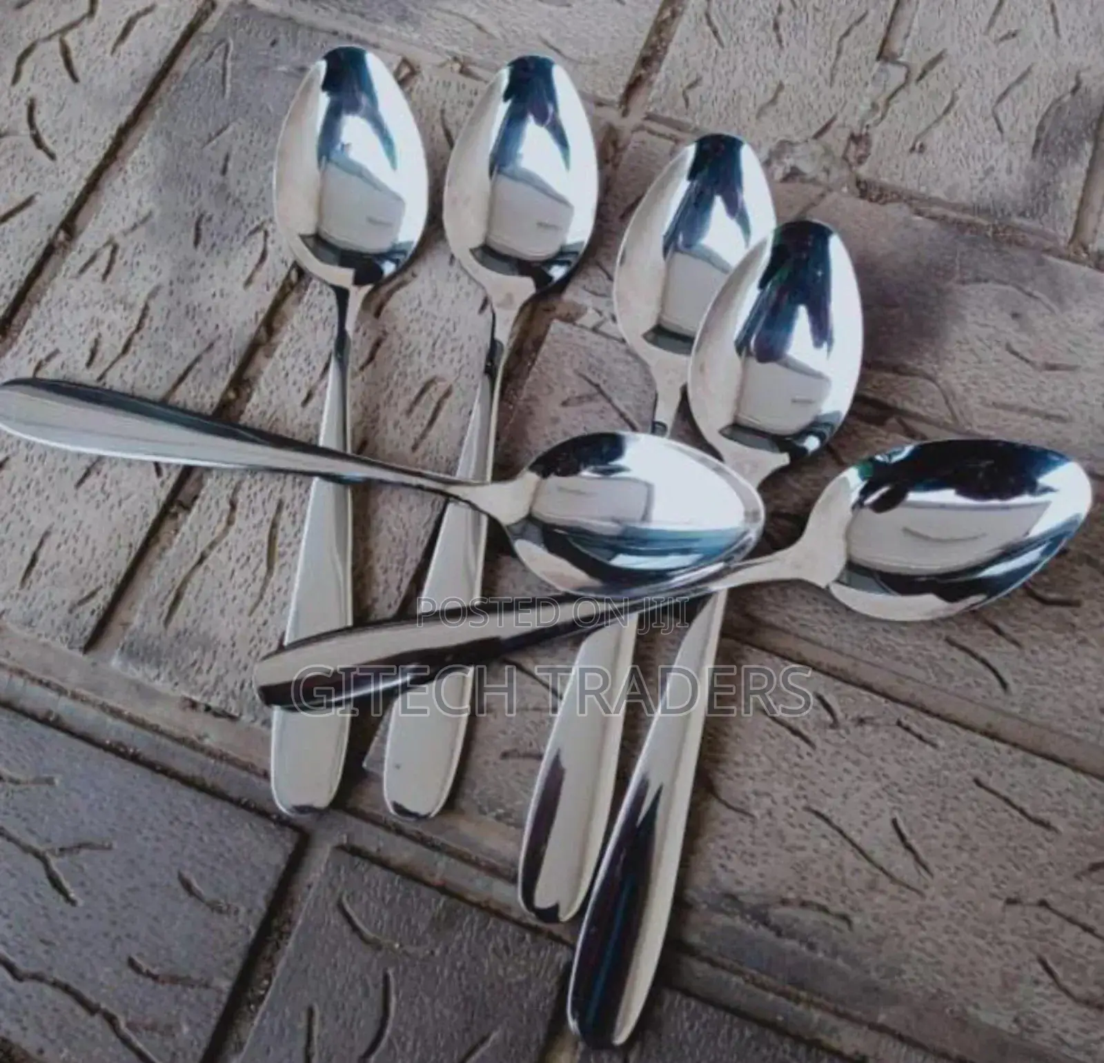 *Set of 6 Table Spoons