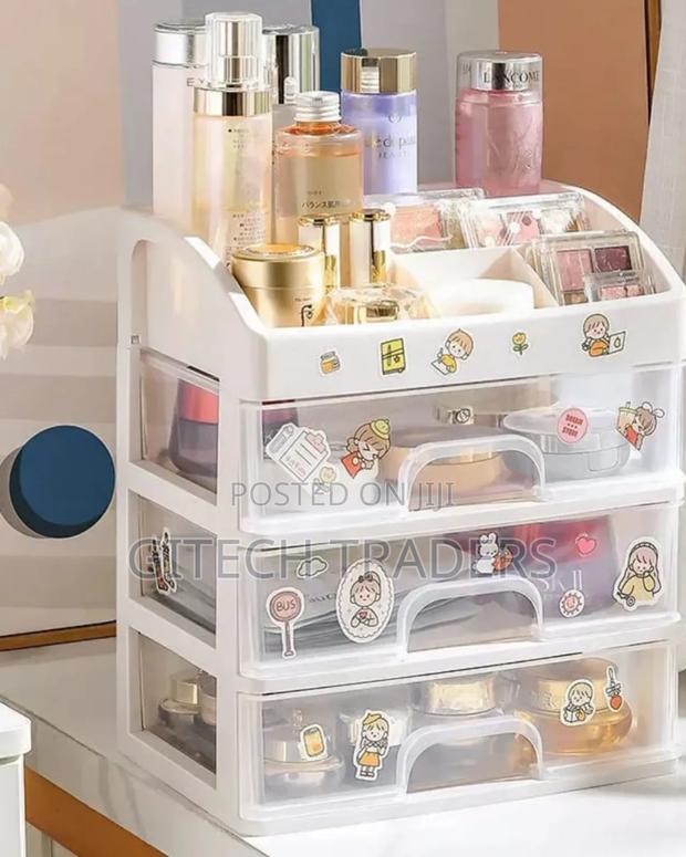 Cute Cosmetic Storage Box Organizer