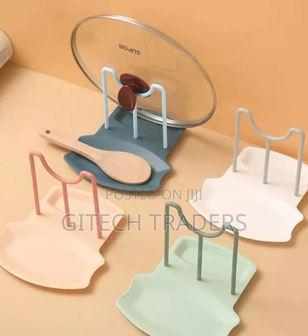 *Spoon Rest and Pot Lid Holder Combo