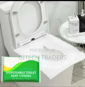 10pcs Disposable Toilet Seat Cover Wood Pulp Paper