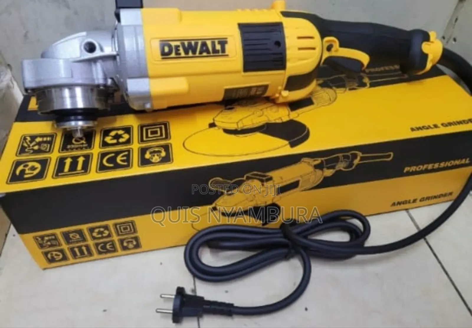 Affordable Angle Grinder/Dewalt 9" Grinder