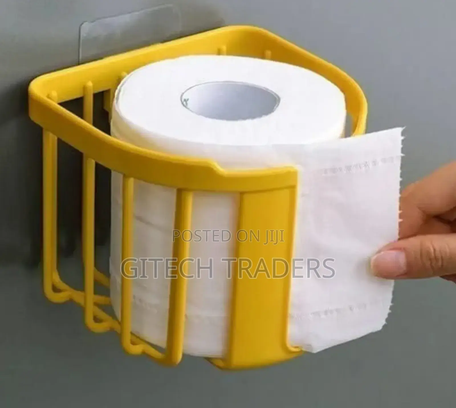 *Punch-Free Toilet Paper Holderroll
