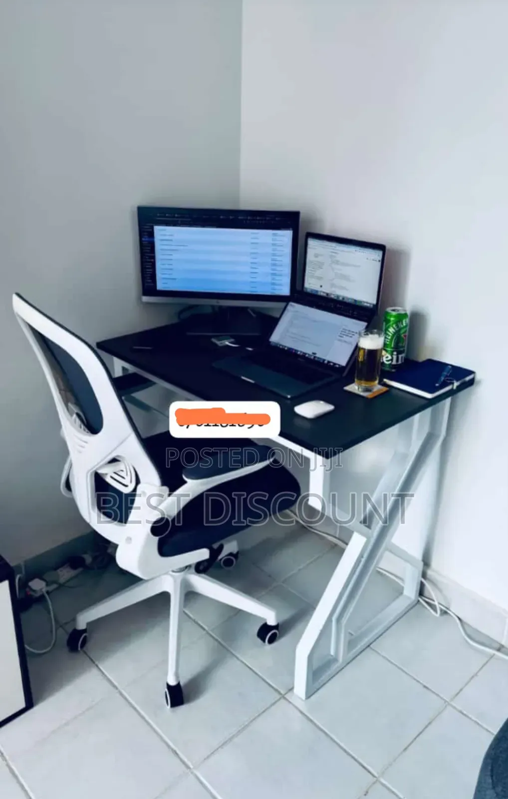 Office Table and Chairs