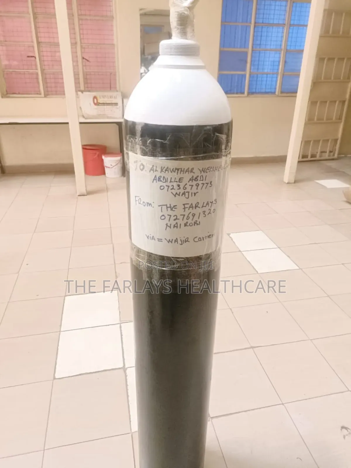 Medical Oxygen Gas Cylinder LARGE.