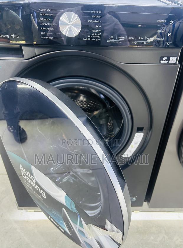 Hisense 12kg Front Load Wash Dry Wd5s1245bb