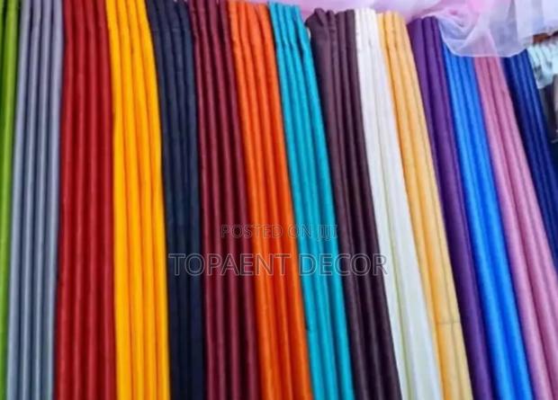 Colourful Fabric Window and Door Curtains